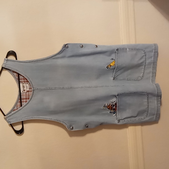 Walt Disney World VINTAGE Women's Jean Dress SZ S - Picture 2 of 13
